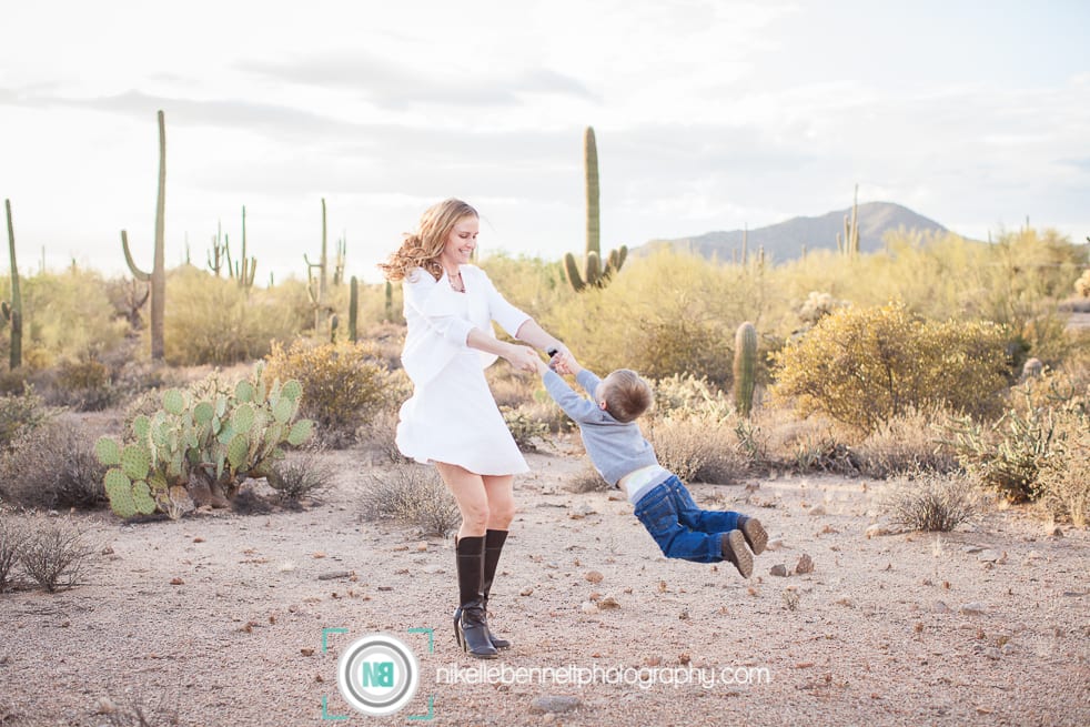 Arizona Family Photographer mother son session