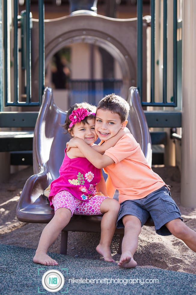 Scottsdale Playground Family Portraits