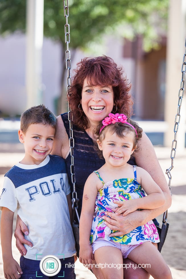 Scottsdale Playground Family Portraits