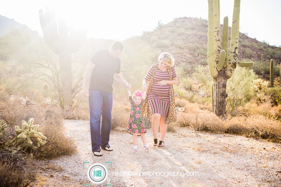 Arizona Desert Maternity Photographer