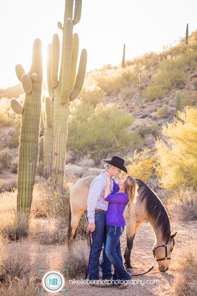 Arizona Desert Engagement Photographer