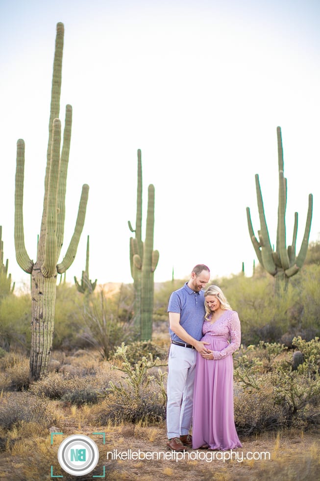 Arizona Desert Maternity Photography