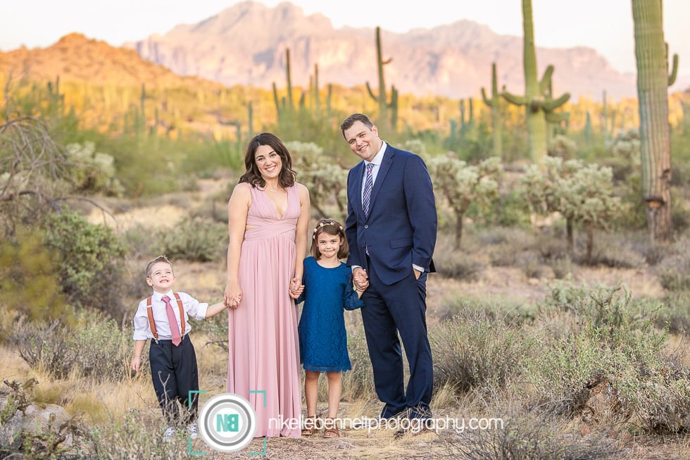 Family Pictures in the Arizona Desert