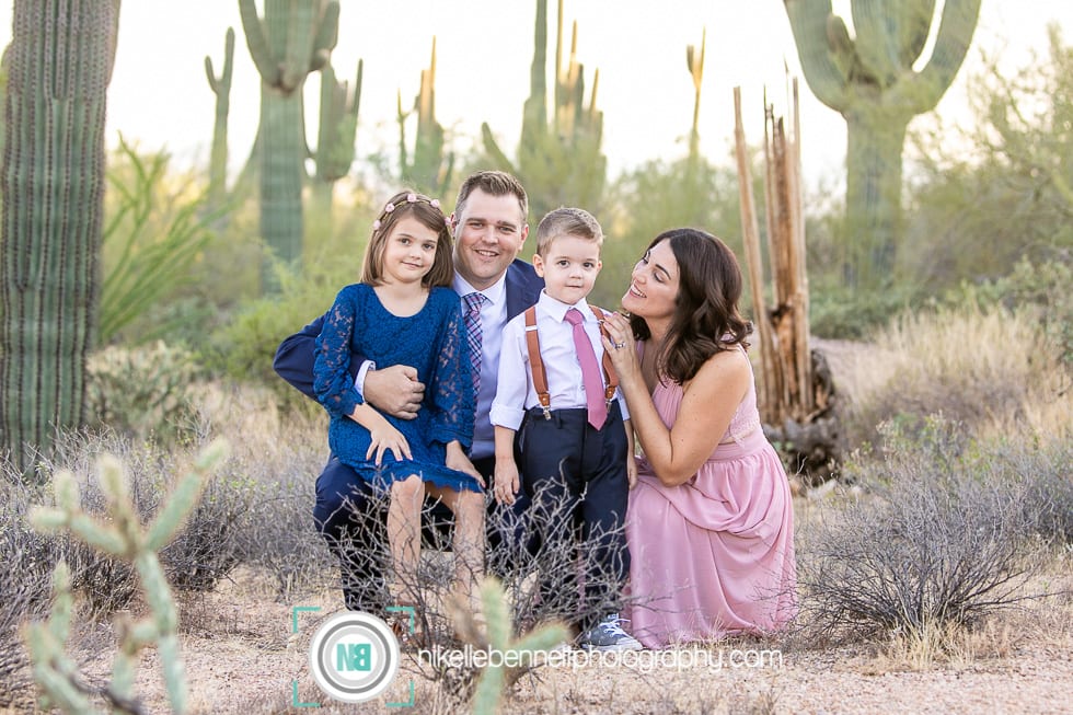 Family Pictures in the Arizona Desert