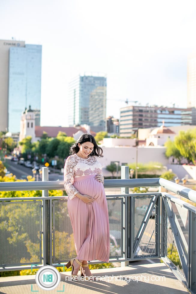 Downtown Phoenix Maternity Photographer